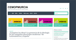 Desktop Screenshot of cemopmurcia.es